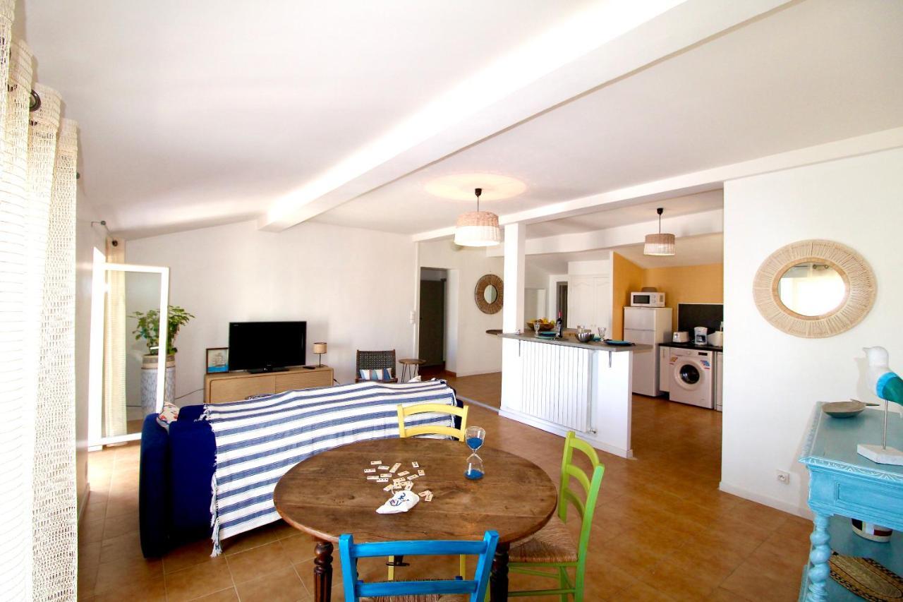 Grand Appartement Avec Vue Sur Quai Sète Eksteriør bilde