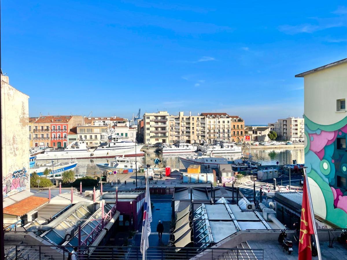 Grand Appartement Avec Vue Sur Quai Sète Eksteriør bilde